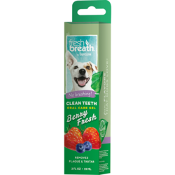 Tropiclean "Fresh Breath" Ягодный гель для чистки зубов для собак, 59 мл