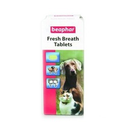 Beaphar Fresh Breath Tablets таблетки от неприятного запаха для собак 40 табл.
