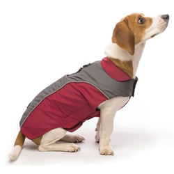 СКИДКА! Демисезонная нано куртка NanoBreaker Jacket Dog Gone Smart, красный с серым