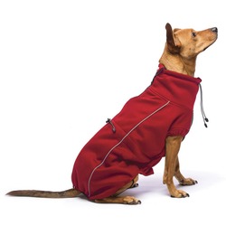 Флисовая куртка Olympia Softshell (Puffy) Dog Gone Smart , цвет красный