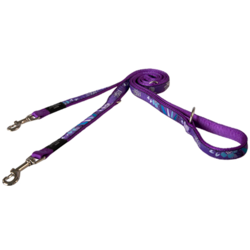 Rogz поводок-перестежка для собак Fancy Dress, цвет фиолетовый