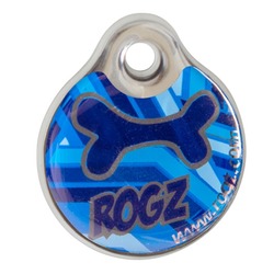 Rogz адресник пластиковый Instant ID Tagz, цвет морской