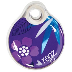 Rogz адресник пластиковый Instant ID Tagz, цвет фиолетовый