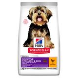 Hill's™ Science Plan™ сухой корм для взрослых собак миниатюрных размеров с чувствительным пищеварением Small & Miniature Sensitive Stomach & Skin с Курицей