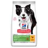 Hill`s Science Plan™ Canine Adult 7+ сухой корм для собак средних пород старше 7 лет, курица и рис Youthful Vitality Medium Breed with Chicken & Rice