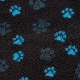 ProFleece меховой коврик на нескользящей основе, цвет угольный с синим