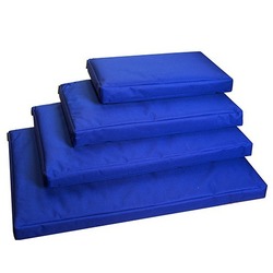 Darell лежак со съемным чехлом, цвет синий