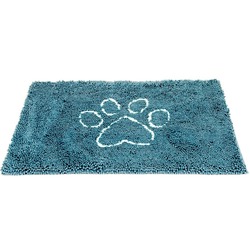 Супервпитывающий коврик Dog Gone Smart "Dirty Dog Doormat", цвет морской волны