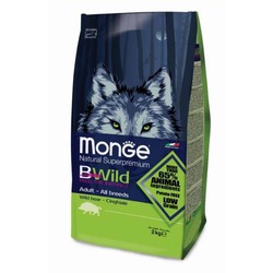 Monge Bwild Dog Boar корм для взрослых собак всех пород с мясом дикого кабана