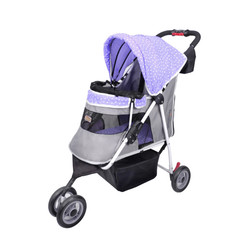 Ibiyaya коляска для собак Starry Sky Pet Stroller – Lavender ( New I-Cute Pet Buggy), лаванда (Ибияйя)