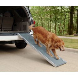 Solvit Пандус для собак Deluxe Telescoping Pet Ramp, 2 сложения, 99-183 см х 43 см х 10 см, для собак весом до 180кг