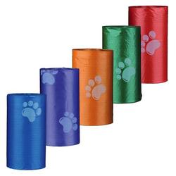 Trixie Пакеты для уборки за собаками 4 рулона по 20 штук, размер М, цветные, для всех диспенсеров, арт.22840