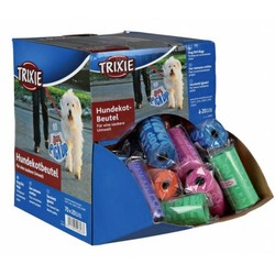 Trixie Пакеты для уборки за собаками, 70 рулонов по 20 шт, цветные, для всех диспенсеров, арт.22843