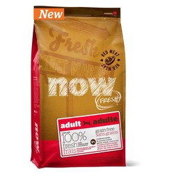 NOW Natural holistic беззерновой корм для взрослых собак со свежим мясом ягненка, Grain Free Red Meat Adult Recipe DF