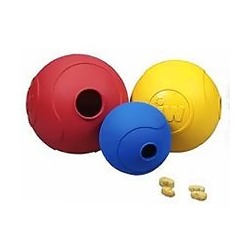 J.W. игрушка для собак Мяч, наполняемый лакомством, каучук