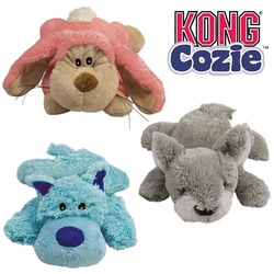 Kong игрушка Cozie "Кози Натура" (в ассортименте: волк, коала, кролик)