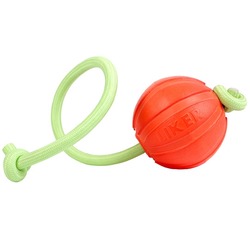 Мяч Collar Liker Lumi со светящимся канатом, оранжевый 5 см.