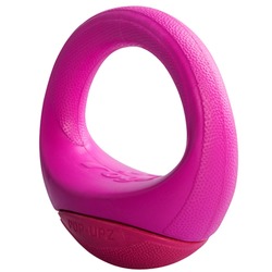 Rogz игрушка для собак кольцо-неваляшка Pop-Upz, цвет розовый