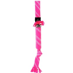 Rogz игрушка веревочная шуршащая SCRUBZ, цвет розовый