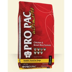 Pro Pac Ultimates Adult сухой корм для собак всех пород курица с коричневым рисом