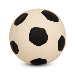 Triol "Мяч футбольный" Игрушка для собак из латекса, 6 см, арт. 99001