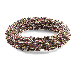 Triol "Веревка-плетеное кольцо" Игрушка для собак, диаметр 20 см, арт.304CQ