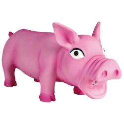 Trixie "Свинка хрюкающая" игрушка для собак, латекс, 17 см, арт.35490