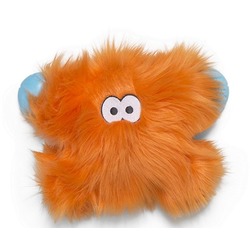 West Paw игрушка плюшевая для собак Zogoflex Rowdies Fergus 24х15 см, цвет оранжевый
