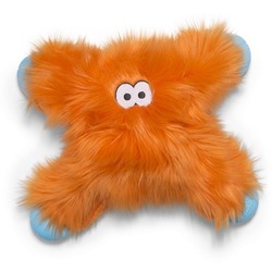 West Paw игрушка плюшевая для собак Zogoflex Rowdies Lincoln 28х18 см, цвет оранжевый