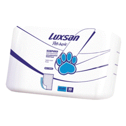 Luxsan Pets Basic пеленки впитывающие, упаковка 30 шт.