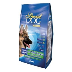 Special Dog нежный и легкий корм для собак со свежей курицей, 4 кг