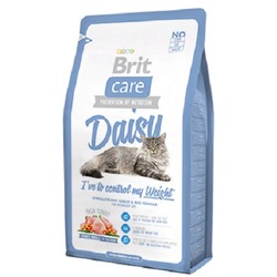 Brit Care "Daisy" Гипоаллергенный корм с индейкой и рисом для кошек с избыточным весом