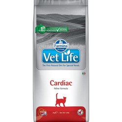 FARMINA Vet Life Cat Cardiac диетический сухой корм для кошек для поддержания работы сердца при хронической сердечной недостаточности