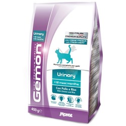 Gemon Cat Urinary корм для профилактики мочекаменной болезни для взрослых кошек с курицей и рисом 400 гр.