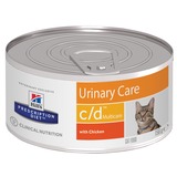 Hill`s C/D диетический влажный корм для кошек- для лечения и профикактики МКБ, Prescription Diet Feline c/d Multicare