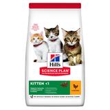 Hill's сухой корм для котят с курицей, Science Plan Kitten Healthy Development Chicken