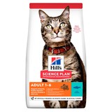 Hill's сухой корм для взрослых кошек с тунцом, Science Plan Feline Adult Optimal Care with Tuna