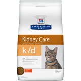 Hill`s K/D диетический сухой корм для кошек- лечение заболеваний почек, профилактика МКБ, оксалаты, ураты