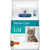 Hill`s T/D диетический сухой корм для кошек- лечение заболеваний полости рта, для кошек