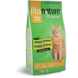 Pronature 28 для взрослых кошек с цыпленком Original