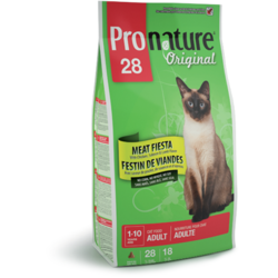 Pronature 28 для взрослых кошек с цыпленком, лососем и ягненком Original