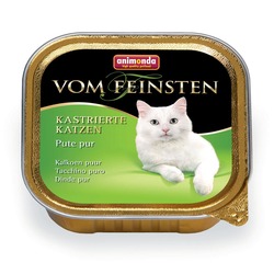 Animonda с отборной индейкой Vom Feinsten Adult для кастрированных кошек, 100 гр. х 32 шт.