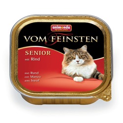 Animonda с говядиной для кошек старше 7 лет Vom Feinsten Senior, 100 гр. х 32 шт.