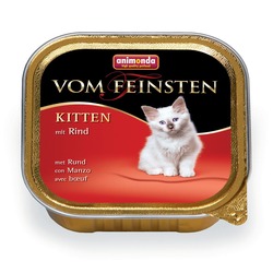 Animonda с говядиной Vom Feinsten Kitten для котят, 100 гр. х 32 шт.