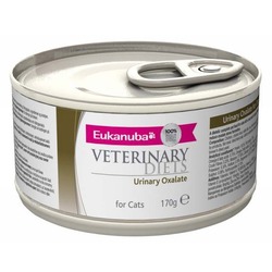 Eukanuba Oxalate Urinary лечебный корм уринари для кошек мочекаменная болезнь оксалаты, 170 гр. х 12 шт.