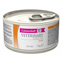 Eukanuba Renal для кошек при заболеваниях почек, 170 гр. х 12 шт.