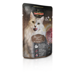 Leonardo cat food Meat Menu паучи для кошек мясной микс 85 гр. х 16 шт.