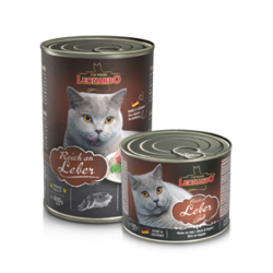 Leonardo cat food Rich in liver консервы для кошек с печенью