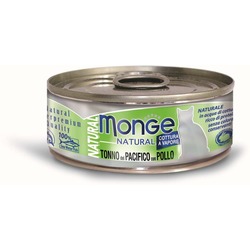Monge Cat Natural консервы для кошек тунец с курицей 80 гр.