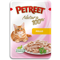 Petreet пауч для кошек Курица, 70 г